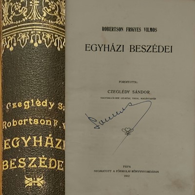 Robertson Frigyes Vilmos egyházi beszédei