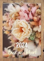 Nagyméretű falinaptár 2024 Bízz az Úrban!