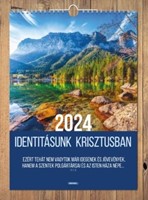 Nagyméretű falinaptár 2024 Identitásunk Krisztusban