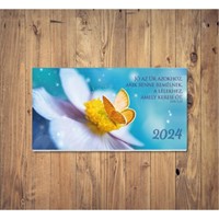 Zsebnaptár 2024 lepke (Jó az Úr azokhoz...)