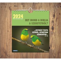 Képeslapos falinaptár 2024 Mit mond a Biblia a szeretetről?