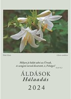 Nagyméretű falinaptár 2024 Áldások - Hálaadás