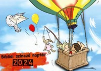Bibliai színező naptár 2024