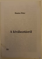 A kiválasztásról (Füzetkapcsolt) [Antikvár könyv]