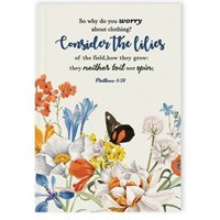Keménytáblás napló angol napló Consider the lilies (Keménytáblás)