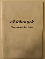 A könnyek [Antikvár könyv]