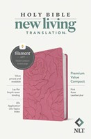 Angol Biblia - New Living Translation, Filament Enabled Edition (Red Letter, LeatherLike, Pink)