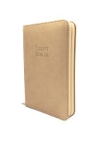 Biblia Károli mini arany cipzáras (Műbőr)