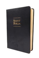 Biblia Károli közepes fekete (Műbőr)