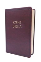 Biblia Károli közepes bordó (Műbőr)