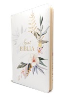 Biblia Károli nagy virágos cipzáras (Műbőr)