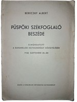Püspöki székfoglaló beszéde (Papírkötés) [Antikvár könyv]