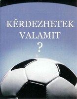 Kérdezhetek valamit? foci (Papír)