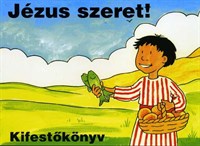 Jézus szeret! - kifestőkönyv