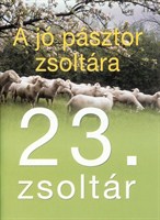 A jó pásztor zsoltára 23. zsoltár (papír)