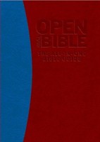 The CLC Bible Companion - Open Your Bible Red & Blue (imit. leather / műbőr)