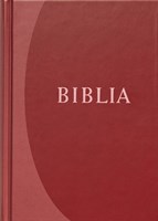 Biblia revideált új fordítás, közepes, kemény, bordó