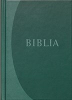 Biblia revideált új fordítás, közepes, kemény, zöld