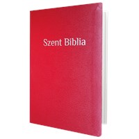Biblia Károli fordítás, piros betűs, közepes, piros (Papír)