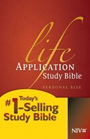 Angol Biblia New International Version Life Application Study Bible Personal Size (Hardback)