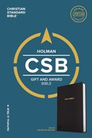 Angol Biblia Christian Standard Bible Gift and Award Bible Black