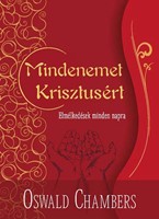 Mindenemet Krisztusért (piros) (Bársonyhatású)