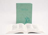 Biblia revideált Károli középméretű, olívazöld (Műbőr)