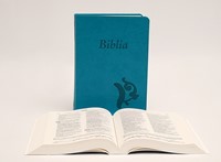 Biblia revideált Károli középméretű, türkiz