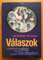 Válaszok a keresztyén hitet vizsgáló nehéz kérdésekre (Papír) [Antikvár könyv]