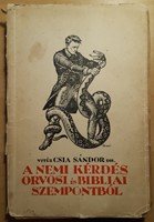 A nemi kérdés orvosi és bibliai szempontból (Papír) [Antikvár könyv]