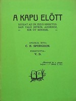 A kapu előtt (Papír) [Antikvár könyv]