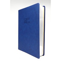 Biblia Károli nagy sötétkék sima