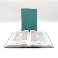 Biblia revideált Károli nagyméretű, türkiz (Műbőr)