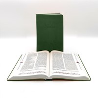 Biblia revideált Károli nagyméretű, sötétzöld (Műbőr)