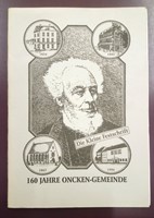 160 Jahre Oncken-Gemeinde 1834-1994 (Füzetkapcsolt) [Antikvár könyv]
