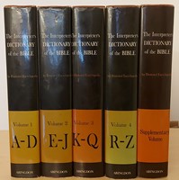 The Interpreter's Dictionary of the Bible Five Volume Set (Keménytáblás) [Antikvár könyv]