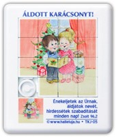 Tologatós kirakójáték/puzzle Áldott karácsonyt! [Game]