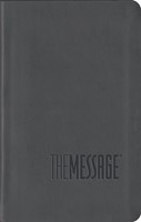 Angol Biblia - The Message (Leatherlike, Grey) (bőrszerű)