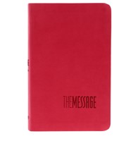 Angol Biblia - The Message (Leatherlike, Pink) (bőrszerű)