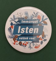 Hűtőmágnes; Immánuél, Isten velünk van! [Gift]