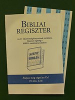 Bibliai regiszter (világoskék)