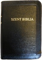 Biblia Károli fordítás, zsebméretű díszkiadás (Bőrkötés, cipzárral, aranymetszéssel)