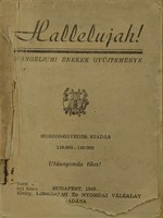 Hallelujah! 1945-ös kiadás (Papír) [Antikvár könyv]