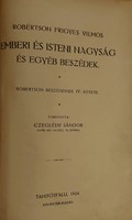 Emberi és Isteni nagyság és egyéb beszédek (Papír) [Antikvár könyv]