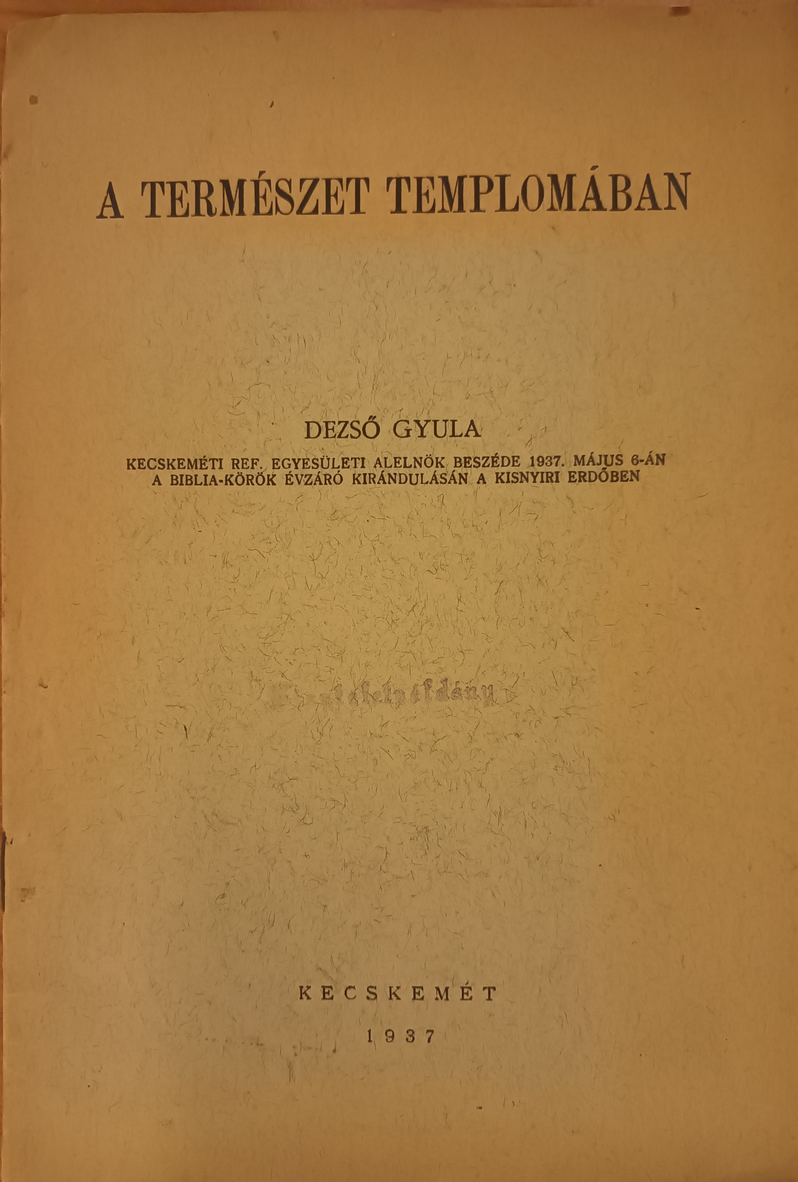A természet templomában