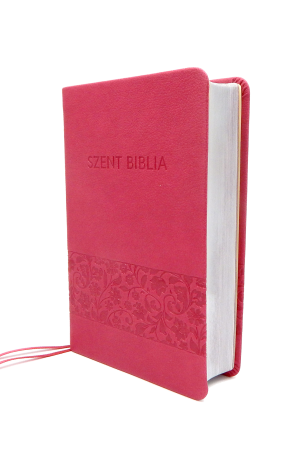 Biblia Károli mini málnavirágos
