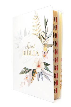 Biblia Károli nagy virágos regiszteres
