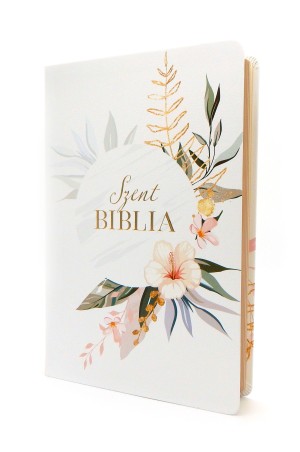 Biblia Károli nagy virágos