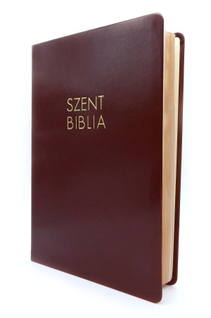 Biblia Károli nagy sötétbarna