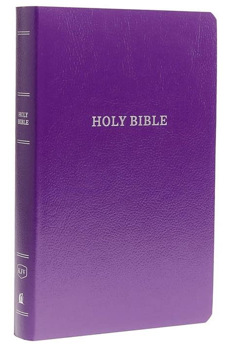 Angol Biblia King James Version Gift and Award Bible - Purple
